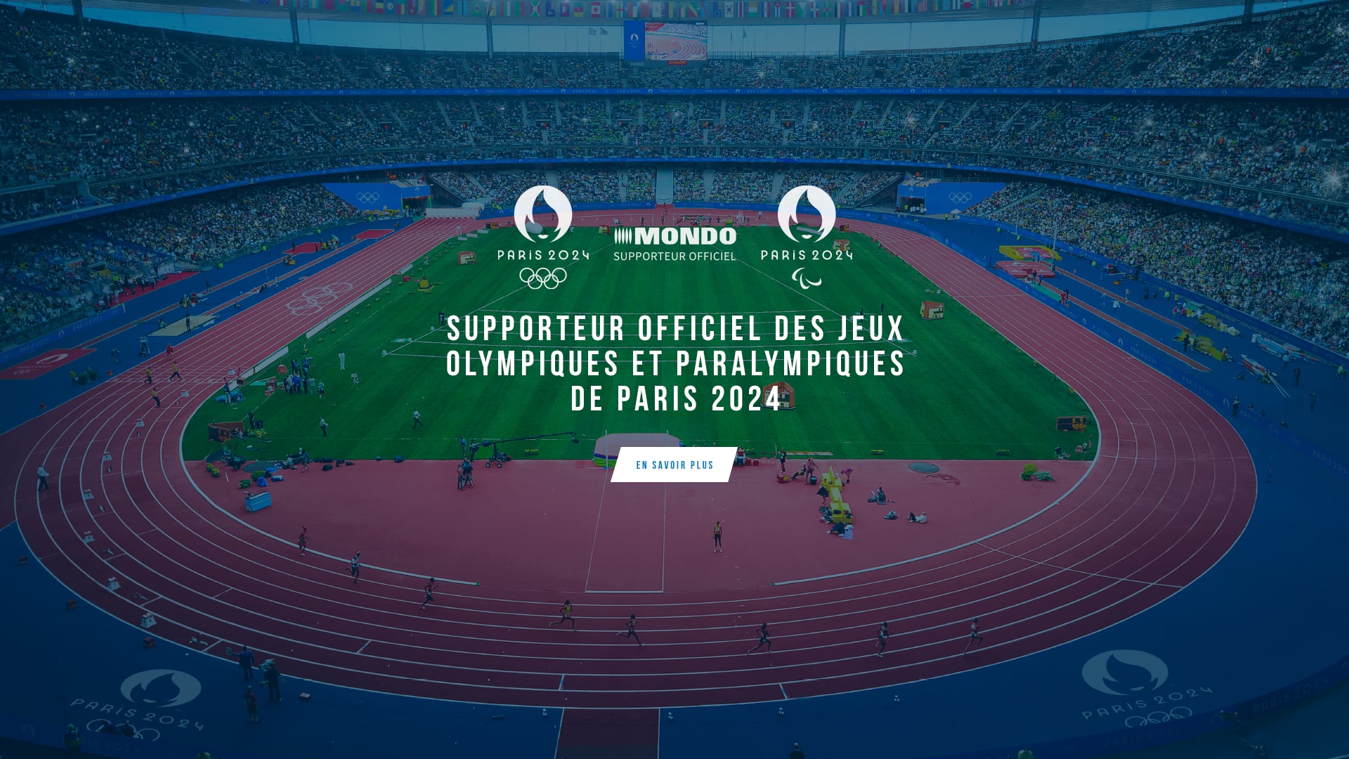 Supporteur Officiel des Jeux Olympiques et Paralympiques de Paris 2024